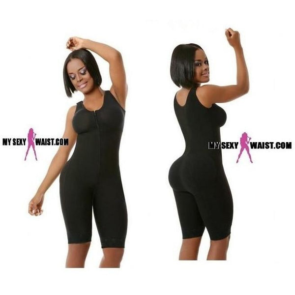 LONG FULL BODY SNATCHER POWERNET BODYSUIT W/COVERED BUTTLIFTER