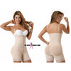 SHORT GIVE ME BODY-STRAPLESS-POWERNET-BODYSUIT W/COVERED BUTTLIFTER - The Mysexywaist.com Store