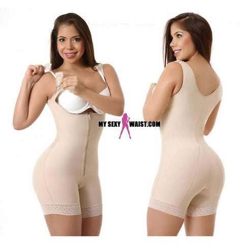 SHORT GIVE ME BODY-THICK STRAP-POWERNET-BODYSUIT - The Mysexywaist.com Store