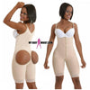 LONG LIFT ME UP CLIP & ZIP POWERNET BODYSUIT W/COVERED POP BUTTLIFTER - The Mysexywaist.com Store